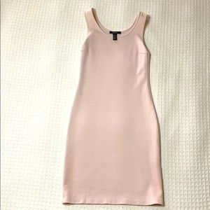 Forever21 Body con dress - blush color